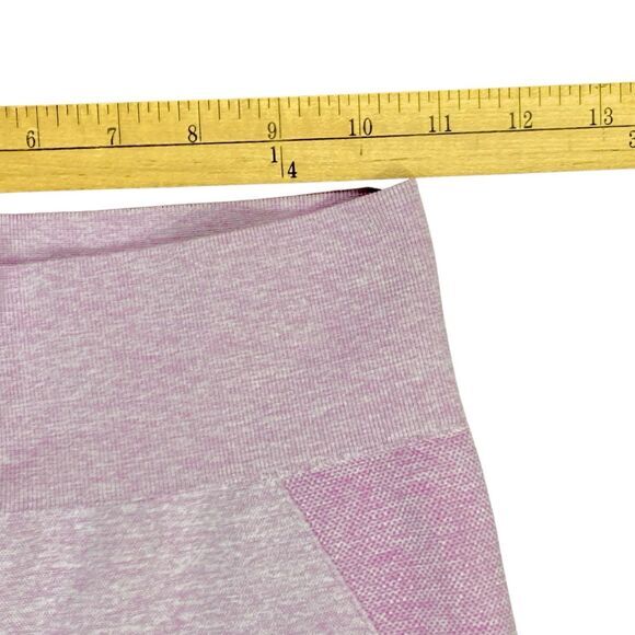 Gymshark Flex Butt Out High Waisted Leggings Sz S Pink Two Tone Athletic Workout - Picture 9 of 13